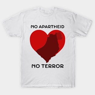 No Apartheid, No Terror T-Shirt